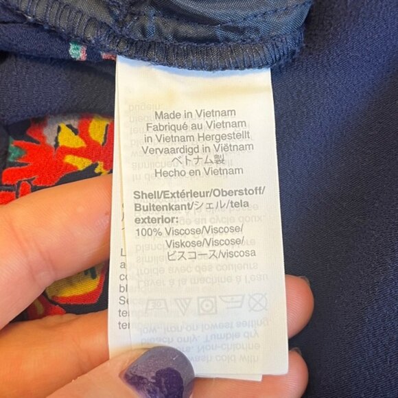 Madewell Huston Pull-On Crop Pants in Hawaiian Hideaway - Picture 11 of 11